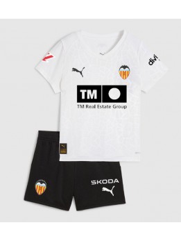 Valencia Replika Hemmakläder Barn 2025-26 Kortärmad (+ byxor)